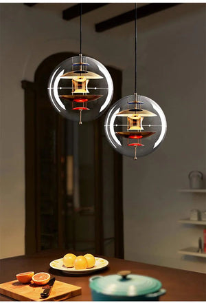 Planet Globe Pendant Light - Illuminate Your Space with Contemporary Elegance-Pendant Lights