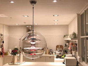 Planet Globe Pendant Light - Illuminate Your Space with Contemporary Elegance-Pendant Lights