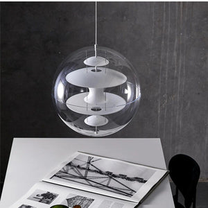 Planet Globe Pendant Light - Illuminate Your Space with Contemporary Elegance-Pendant Lights