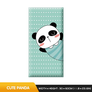 Playful Jungle Pandas Kids Wall Padded Safety Cushions-Anti Collision Padded Wall Stickers