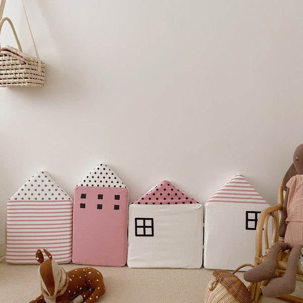 Plush Baby Bed Bumper House Design-Crib Bumper