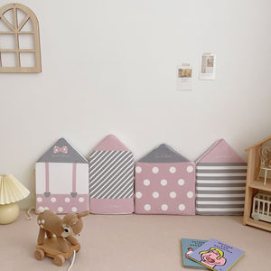 Plush Baby Bed Bumper House Design-Crib Bumper
