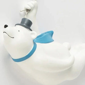 Polar Bear Clouds Wall Hanging Decor for Kids Nursery-Kids Room Nursery Wall Hanging