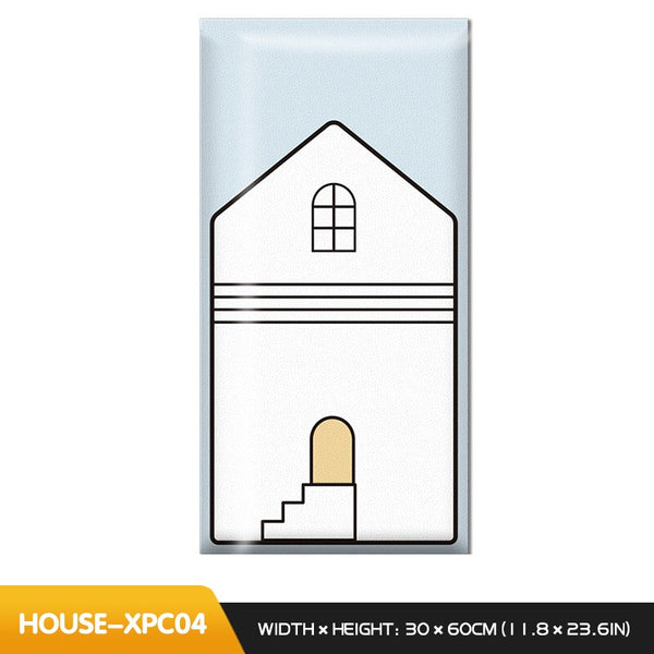 Polar Bear Cubbies Kids Wall Padded Safety Cushions-Anti Collision Padded Wall Stickers