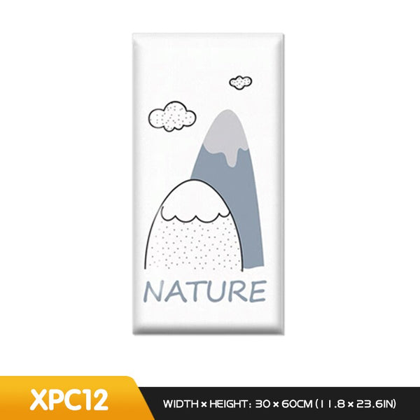 Polar Bear Cubbies Kids Wall Padded Safety Cushions-Anti Collision Padded Wall Stickers