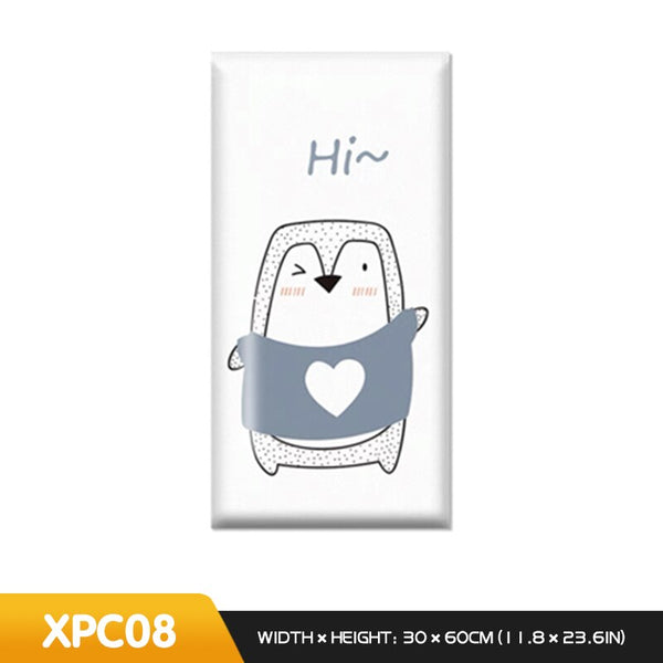 Polar Bear Cubbies Kids Wall Padded Safety Cushions-Anti Collision Padded Wall Stickers