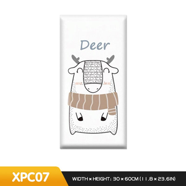 Polar Bear Cubbies Kids Wall Padded Safety Cushions-Anti Collision Padded Wall Stickers