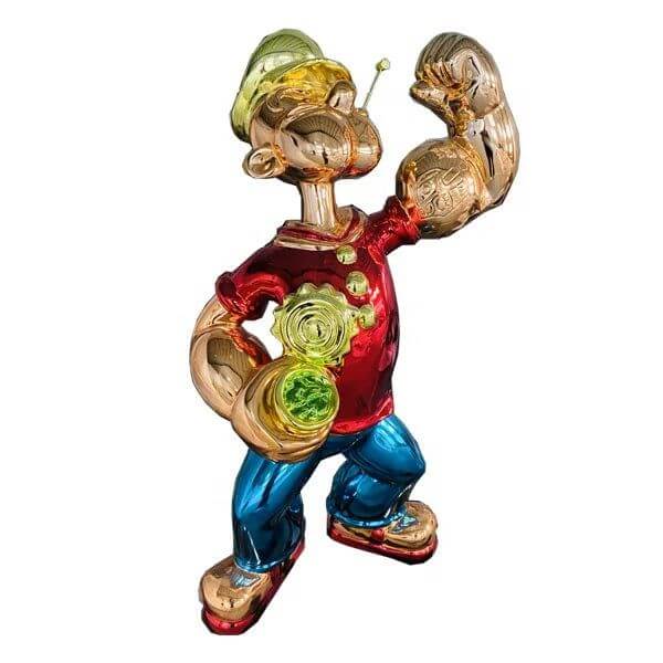 Popoye The Sailor Man Fiber Glass Statue 5ft-Supreme Sculptures