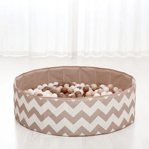 Portable Round Ball Pit – Oxford Cloth Ball Pool for Kids (Without Balls)-Playpen and Ball Pits