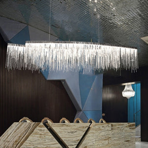 Postmodern Style Living Room Chain Led Chandelier-Ceiling Chandelier