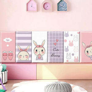 Princess Castle Kids Wall Padded Safety Cushions-Anti Collision Padded Wall Stickers
