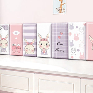 Princess Castle Kids Wall Padded Safety Cushions-Anti Collision Padded Wall Stickers