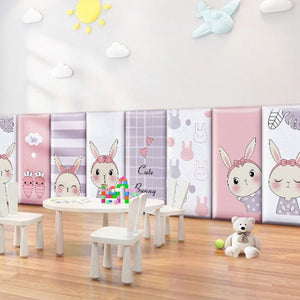 Princess Castle Kids Wall Padded Safety Cushions-Anti Collision Padded Wall Stickers