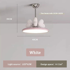 Princess Room Girl Bedroom Bow Chandelier Light - Whimsical Elegance at Her Command-Kids Room Nursery Lighting