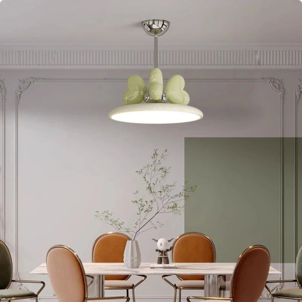 Princess Room Girl Bedroom Bow Chandelier Light - Whimsical Elegance at Her Command-Kids Room Nursery Lighting