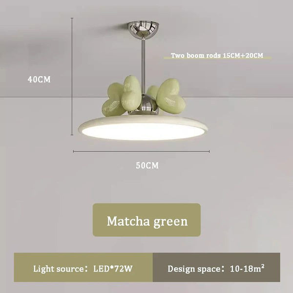 Princess Room Girl Bedroom Bow Chandelier Light - Whimsical Elegance at Her Command-Kids Room Nursery Lighting