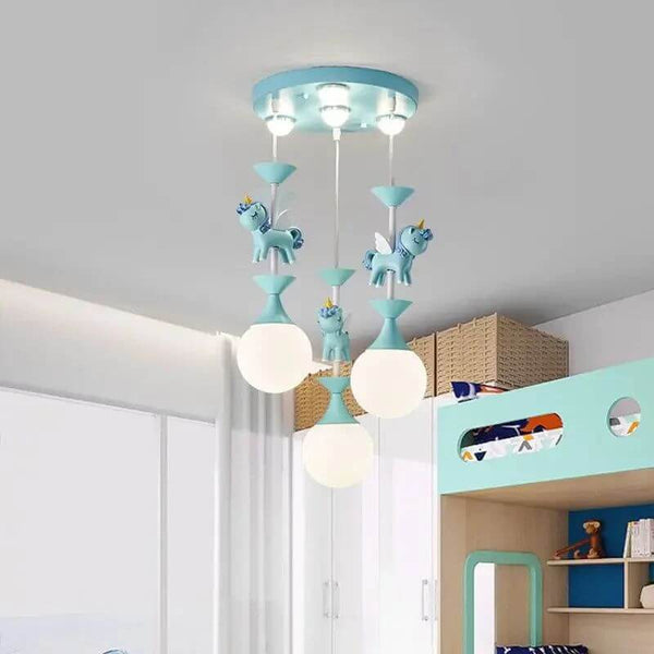 Princess Room Merry Go Round Ceiling Light-Kids Room Nursery Lighting