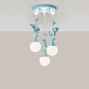 Princess Room Merry Go Round Ceiling Light-Kids Room Nursery Lighting