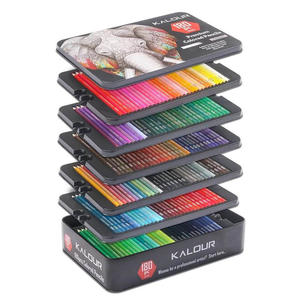 Professional Metallic Coloured Pencils-Watercolour Pencils