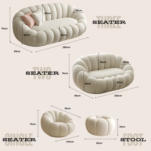 Puff Sofa: Ultra-comfortable and Stylish Seating Option-Sofa Set