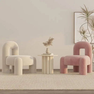 Pure Velvet Comfort italian Designer Chair-Arm Chairs, Recliners & Sleeper Chairs