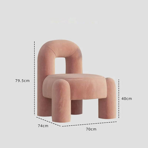 Pure Velvet Comfort italian Designer Chair-Arm Chairs, Recliners & Sleeper Chairs