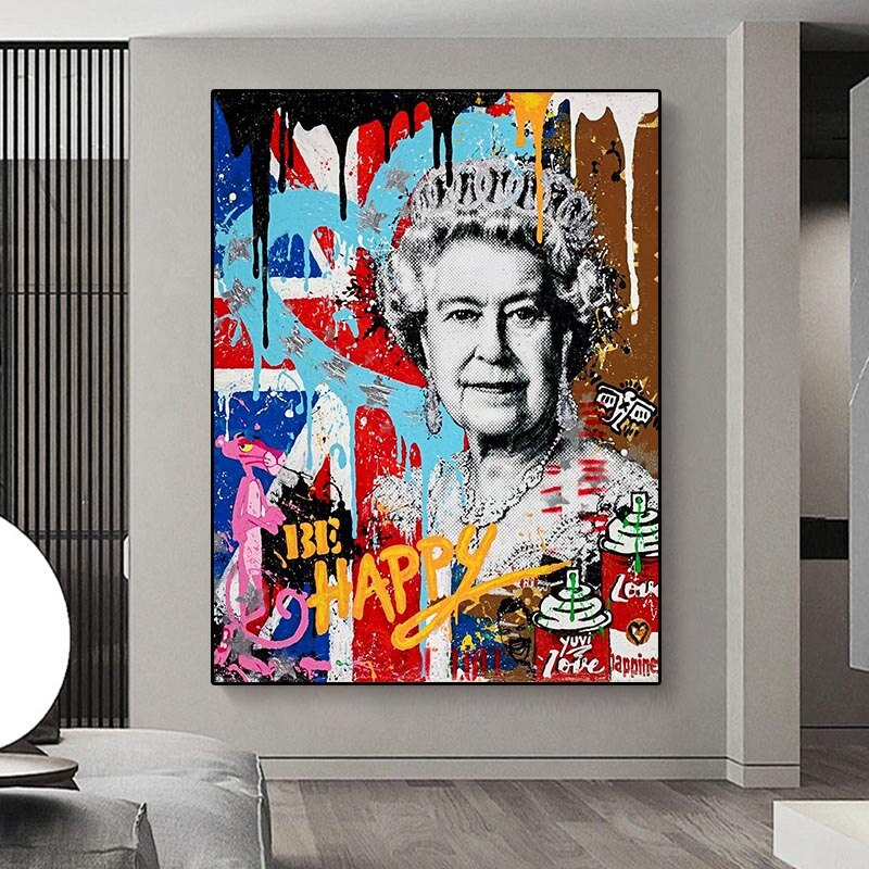 Queen Elizabeth Poster - Fine Art Collection-Wall Posters