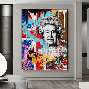 Queen Elizabeth Poster - Fine Art Collection-Wall Posters