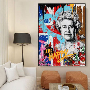 Queen Elizabeth Poster - Fine Art Collection-Wall Posters