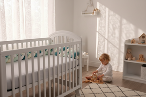 Quilted Cot Bumper: Cot Bumper for Extra Comfort