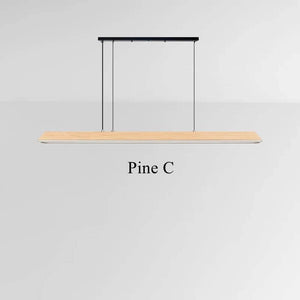 Real Wood Farmhouse Hanging Lamp for Kitchen Island-Kitchen Island