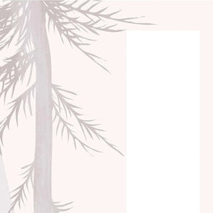 Reindeers in the Forest Nursery Wallpaper-Kids Room Wallpaper