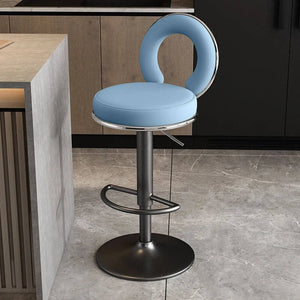 Relaxing Swivel Altos Metal Backrest Bar Stools-Bar Stools