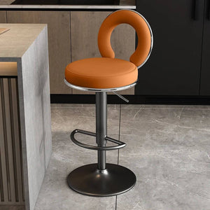 Relaxing Swivel Altos Metal Backrest Bar Stools-Bar Stools