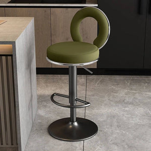 Relaxing Swivel Altos Metal Backrest Bar Stools-Bar Stools