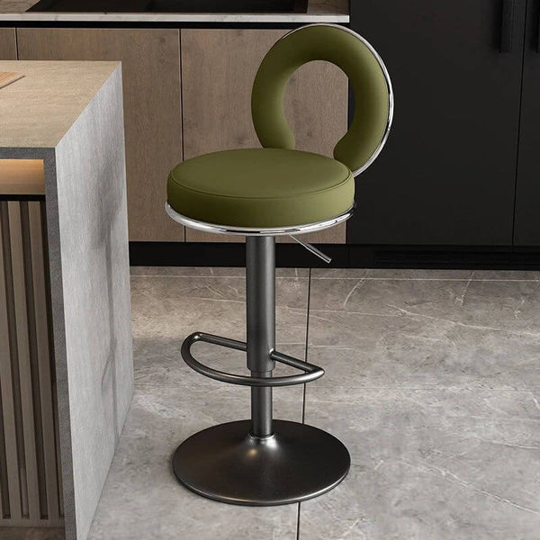Relaxing Swivel Altos Metal Backrest Bar Stools-Bar Stools