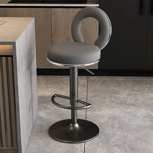 Relaxing Swivel Altos Metal Backrest Bar Stools-Bar Stools