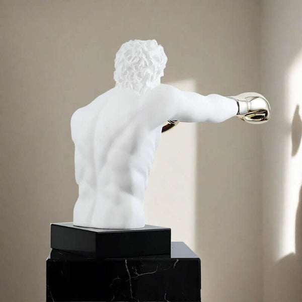Retro Boxing Sculpture Statue Sculpture Home Decor-Supreme Sculptures
