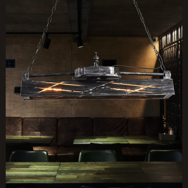 Retro Chandelier: Illuminate Your Space in Style-Kitchen Island
