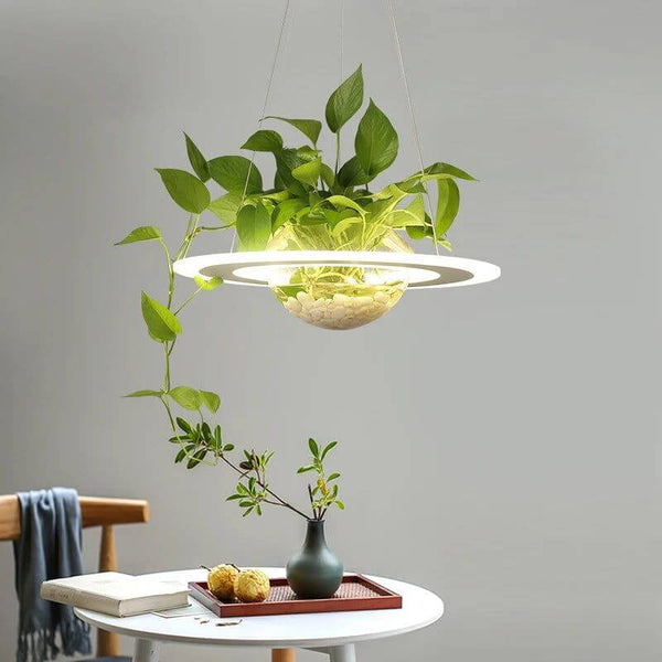 Ring Plant Pendant Lustre Planet Light-Pendant Lights