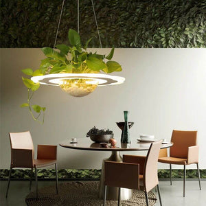 Ring Plant Pendant Lustre Planet Light-Pendant Lights