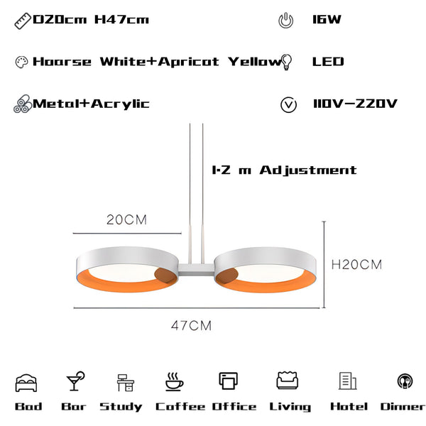 Rings Chandelier - Discover Elegant Lighting Options-Chandeliers