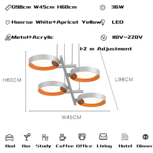Rings Chandelier - Discover Elegant Lighting Options-Chandeliers