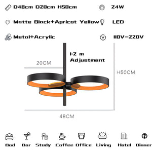 Rings Chandelier - Discover Elegant Lighting Options-Chandeliers