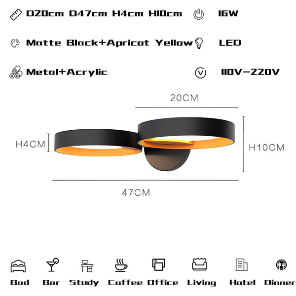 Rings Chandelier - Discover Elegant Lighting Options-Chandeliers