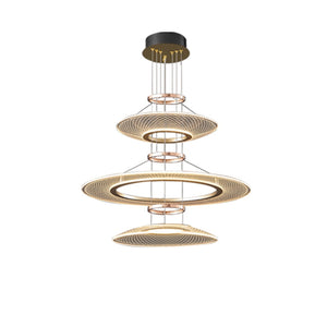 Rings Chandelier: Perfect Lighting Fixture-Ceiling Chandelier