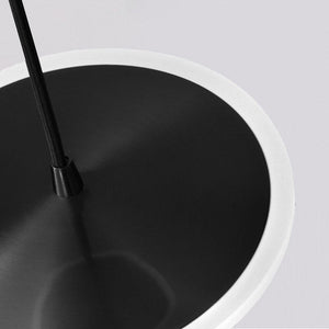 Rings LED Plate Staircase Chandelier-Staircase Chandelier