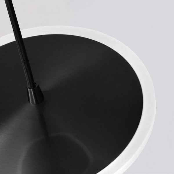 Rings LED Plate Staircase Chandelier-Staircase Chandelier