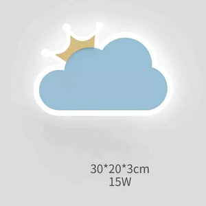 Rocket Moon Star Wall Lamp | Kid's room Lighting Decor-Kids Room Nursery Lighting