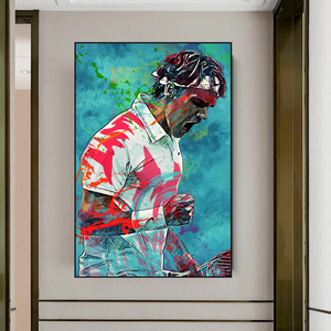 Roger Federer Canvas Wall Art: The Tennis Legend-Wall Posters